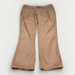 DU/ER Duer N2X No Sweat Pants Mens Size 36x 34 Tan Relaxed Taper Fit